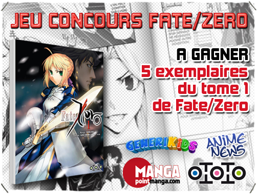 Jeu Concours Fate/Zero